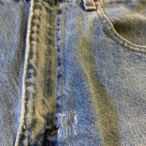 Gap vintage Jeans 32x30 ripped butt distressed - Picture 2 of 6